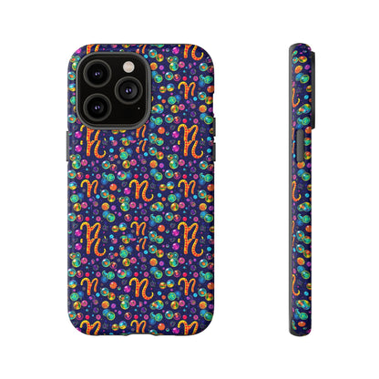 Tough Cases, Aquarius, Zodiac, Bubble Pattern
