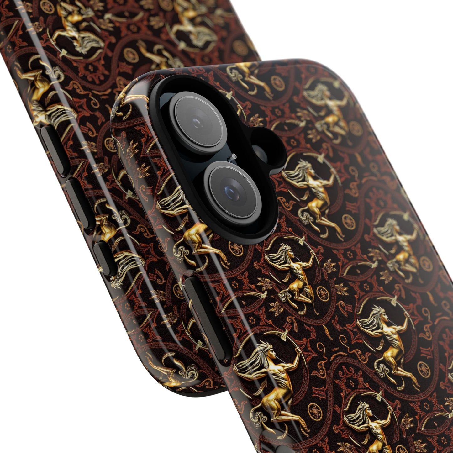 Tough Cases, Sagittarius, Zodiac, Metal Pattern
