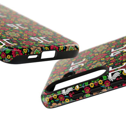Tough Cases, Gemini, Zodiac v4, Flower Pattern