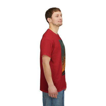 Unisex Heavy Cotton T-Shirt, Arrow Centaur, Sagittarius Zodiac Design