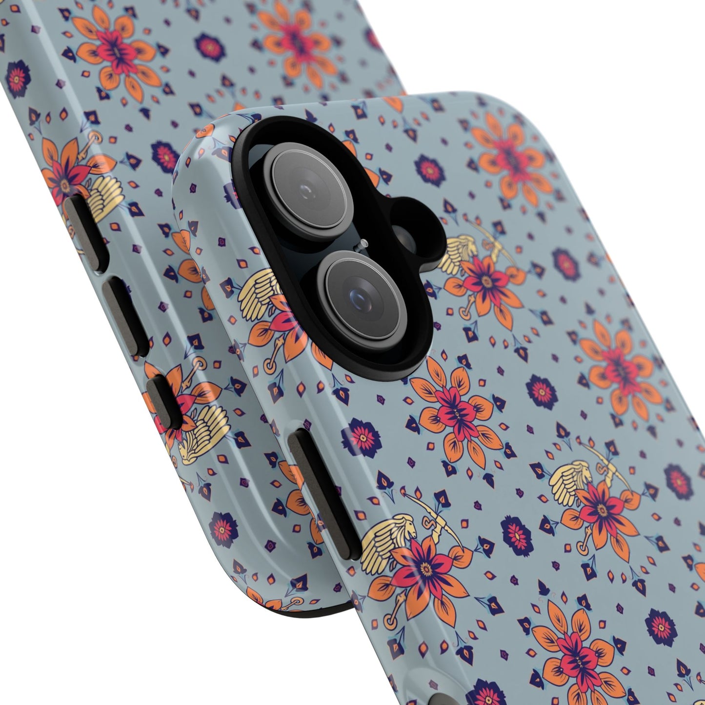 Tough Cases, Sagittarius, Zodiac v3, Flower Pattern