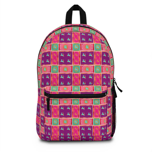 Backpack, Capricorn, Zodiac, Shapes Pattern