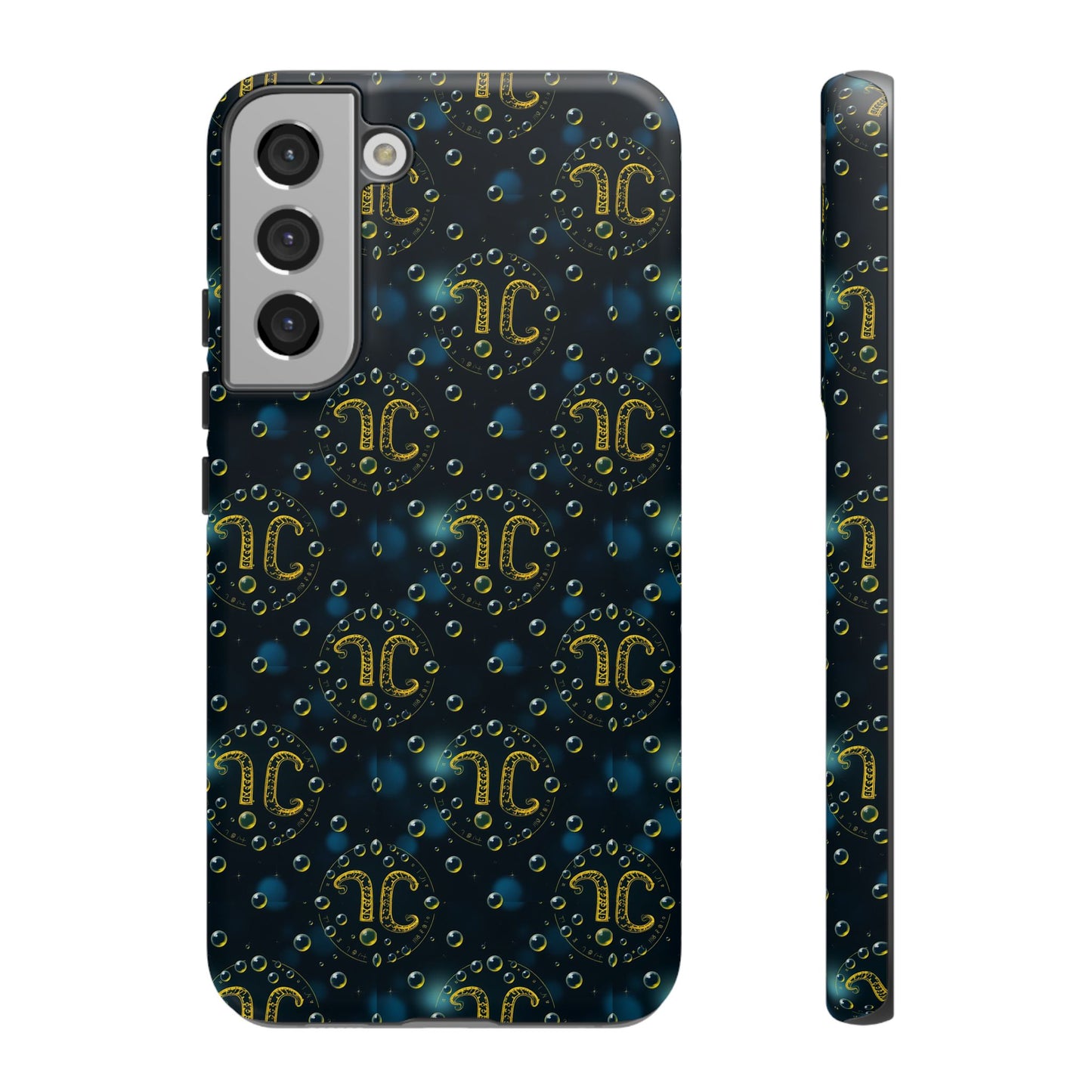 Tough Cases, Aquarius, Zodiac v2, Bubble Pattern