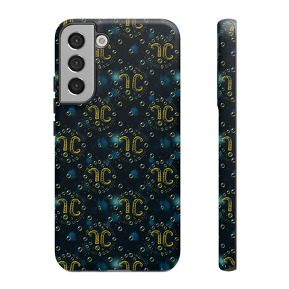 Tough Cases, Aquarius, Zodiac v2, Bubble Pattern