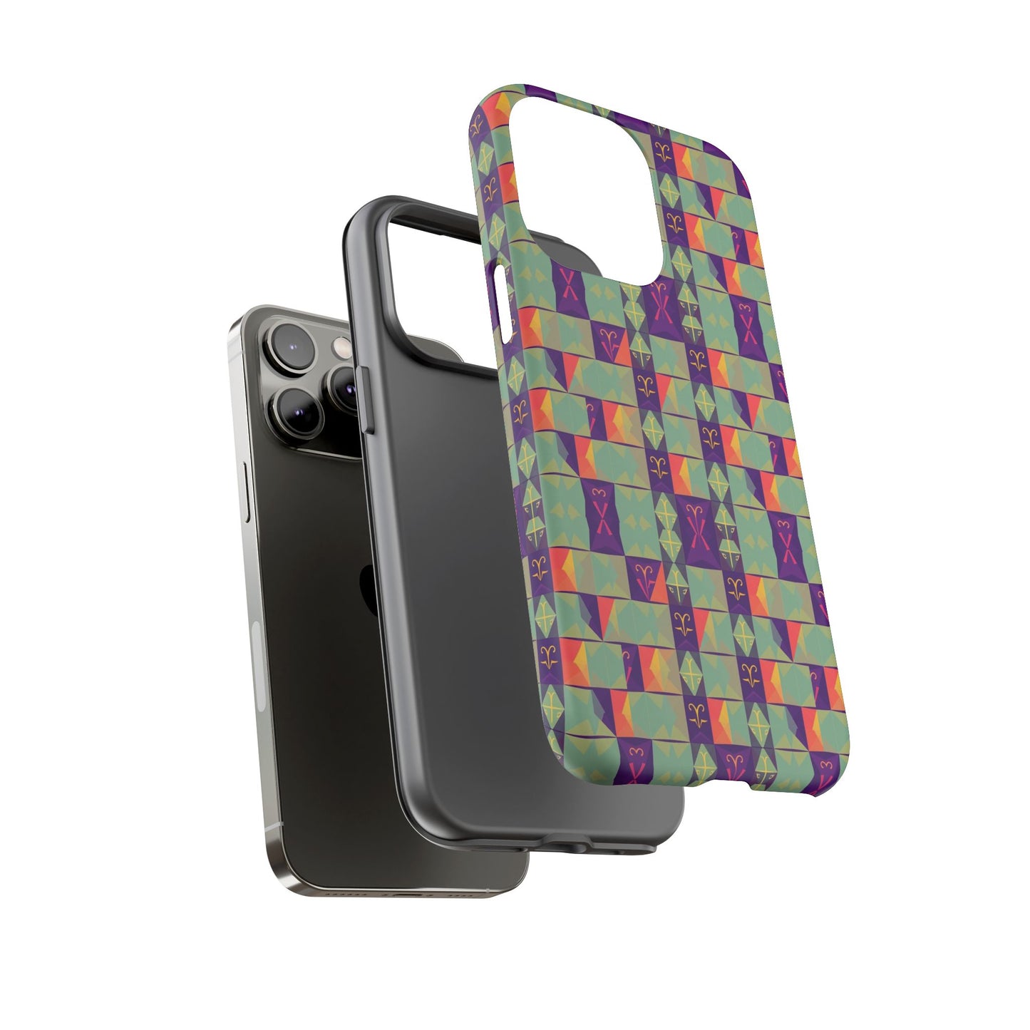 Tough Cases, Aquarius, Zodiac v2, Shape Pattern