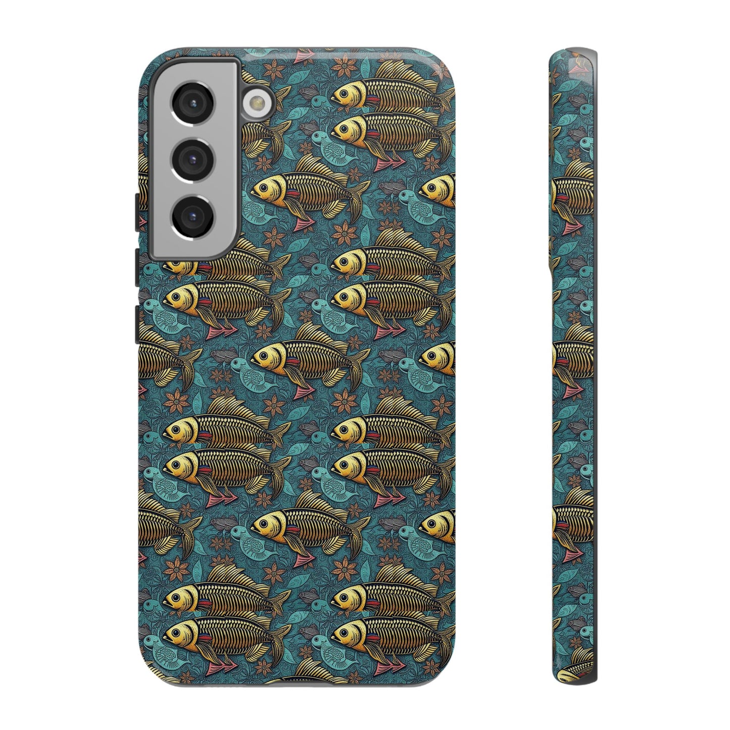 Tough Cases, Pisces, Zodiac v1, Metal Pattern