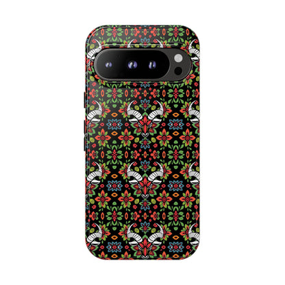 Tough Cases, Taurus, Zodiac v2, Flower Pattern
