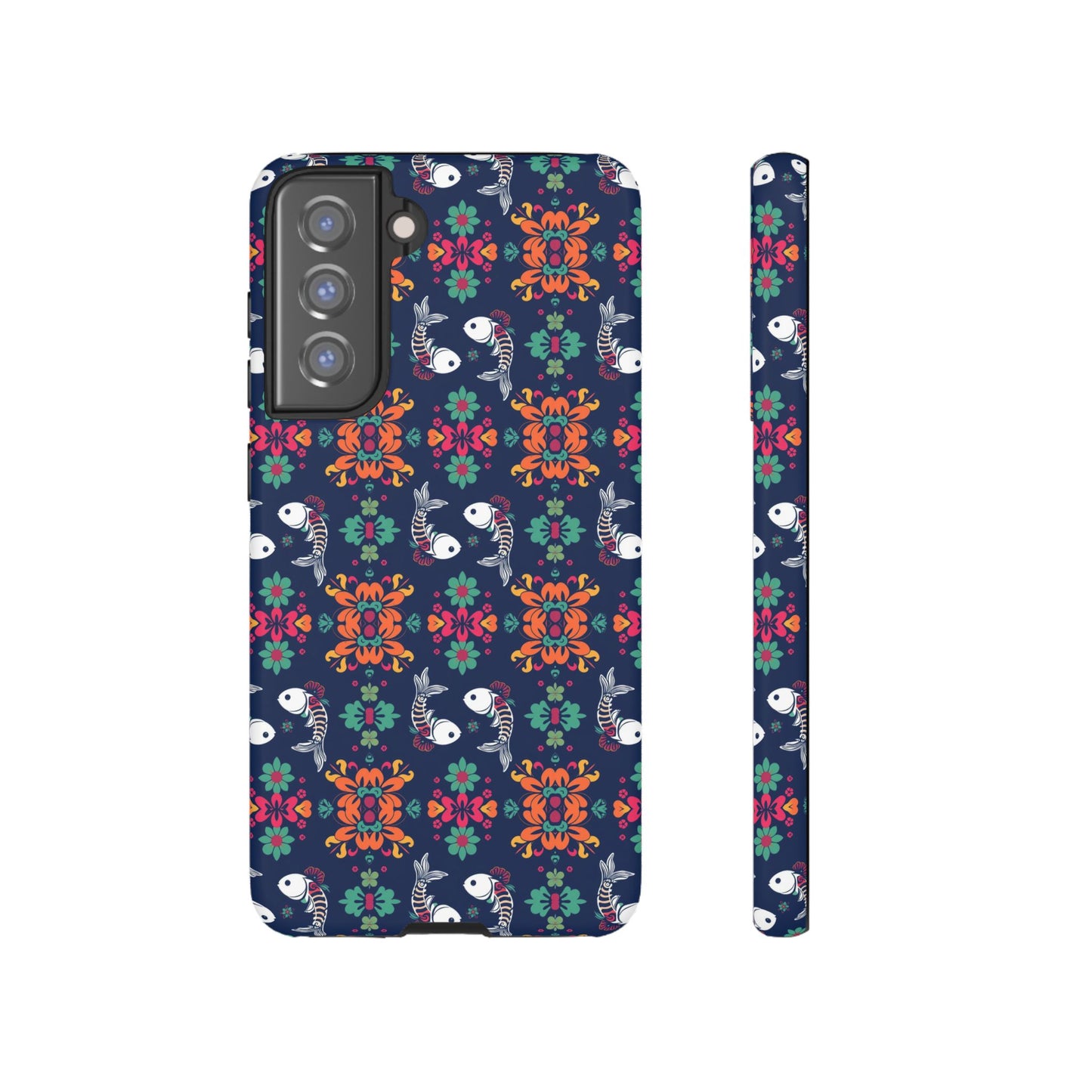 Tough Cases, Pisces, Zodiac, Flower Pattern