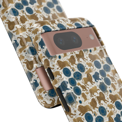 Tough Cases, Leo, Zodiac v2, Metal Pattern