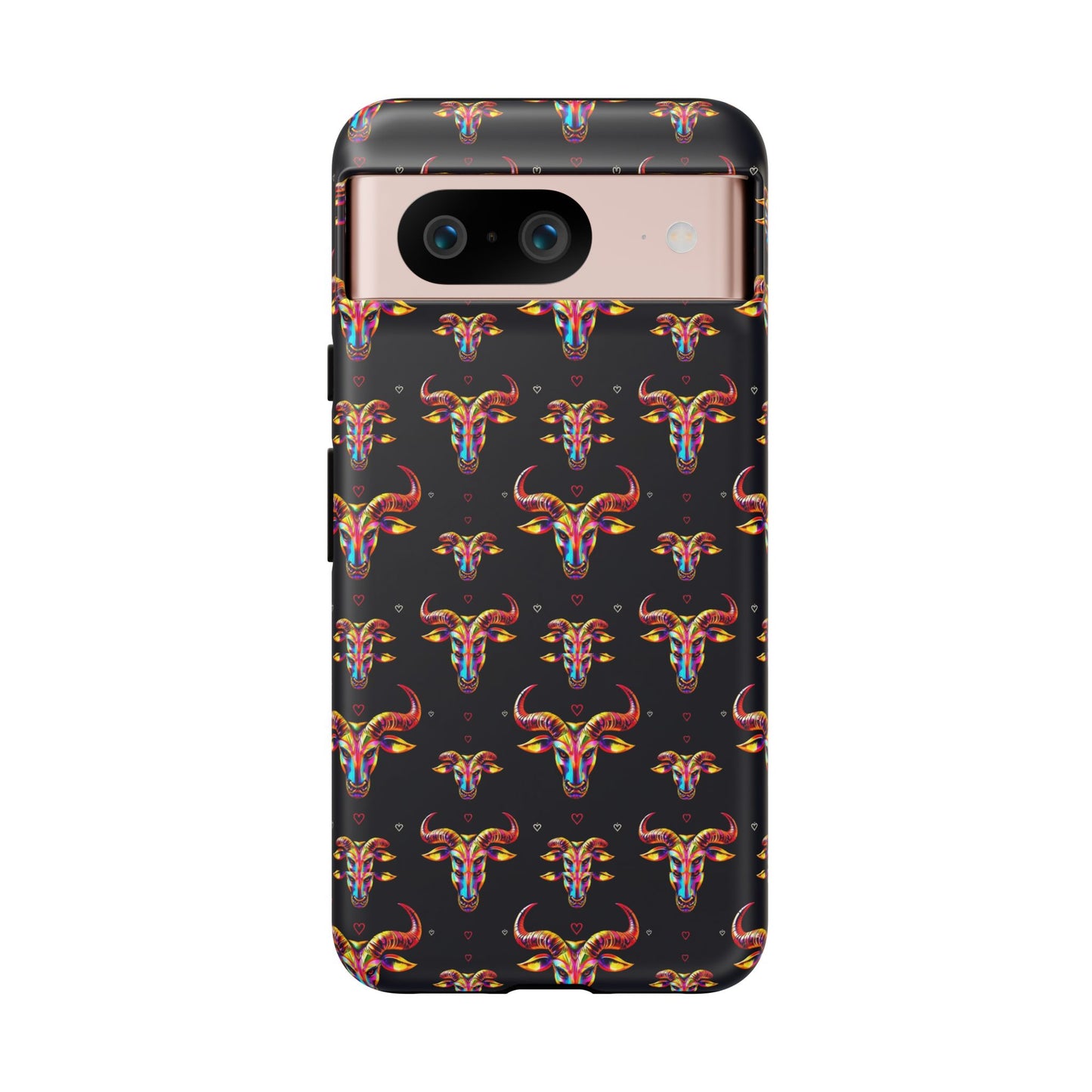 Tough Cases, Taurus, Zodiac, Metal Pattern