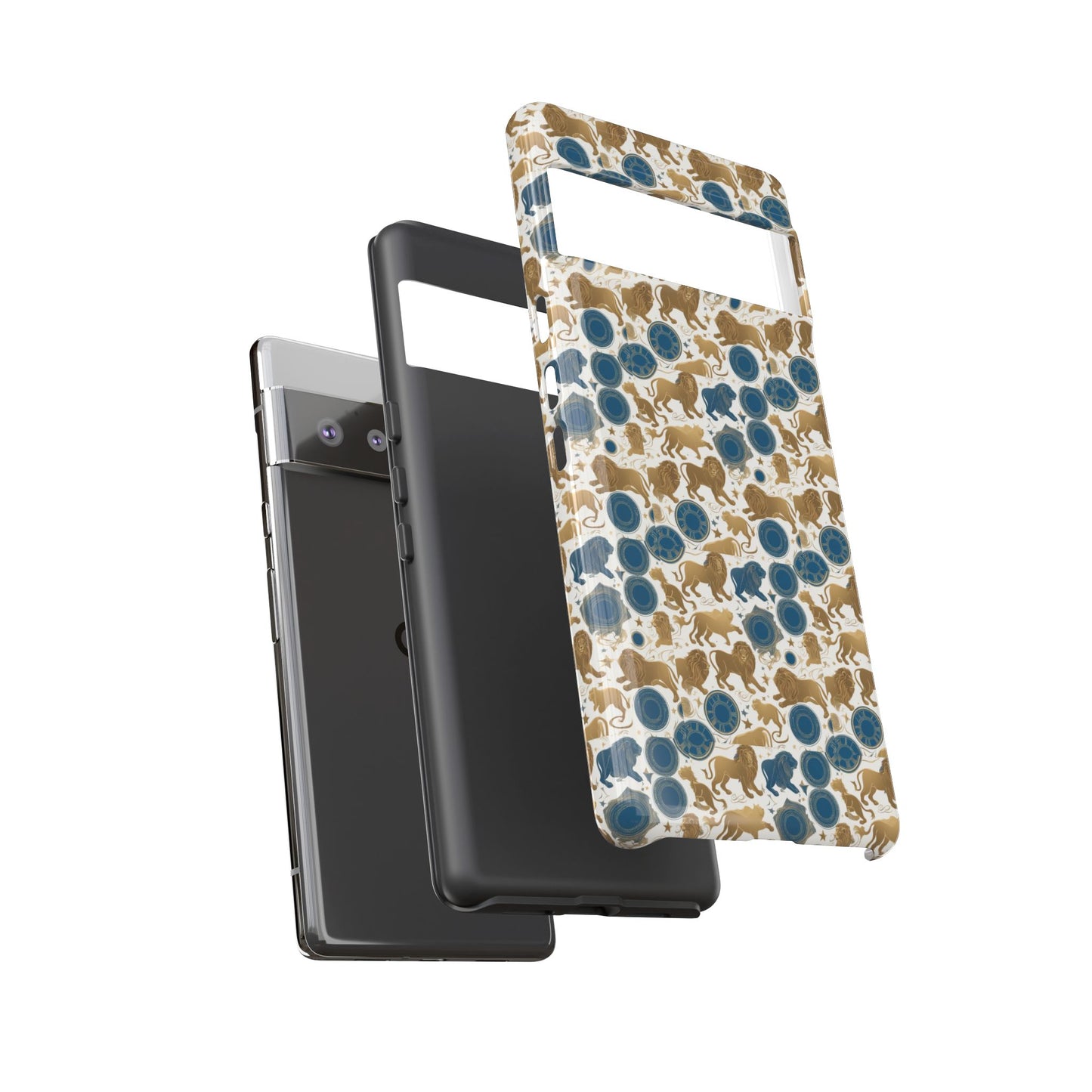 Tough Cases, Leo, Zodiac v2, Metal Pattern
