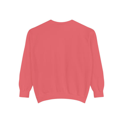 Garment-Dyed Sweatshirt, Unisex, Space Animal Design v1, Aries