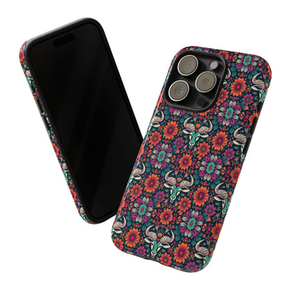 Tough Cases, Taurus, Zodiac v4, Flower Pattern