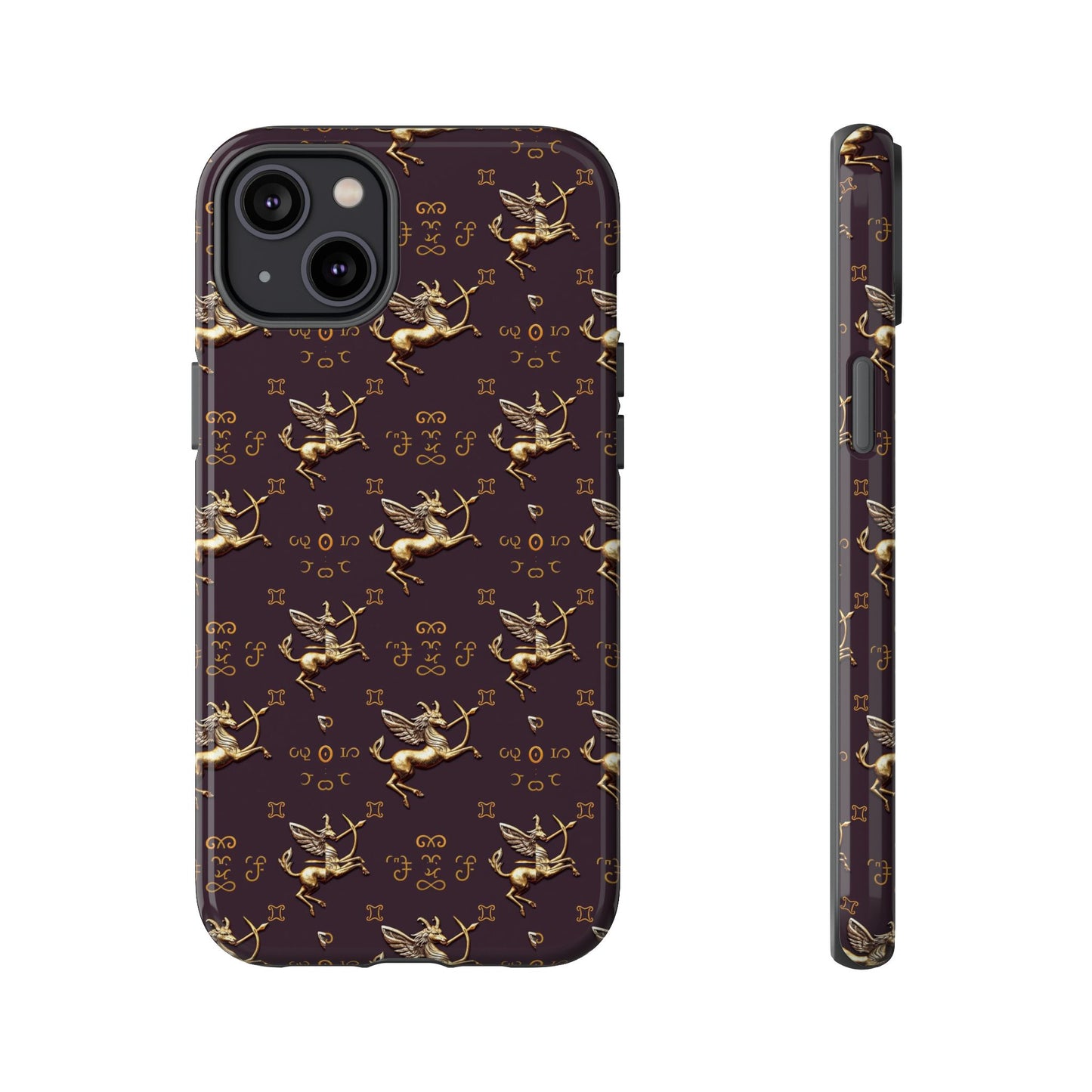 Tough Cases, Sagittarius, Zodiac v3, Metal Pattern
