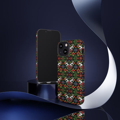 Tough Cases, Taurus, Zodiac v2, Flower Pattern
