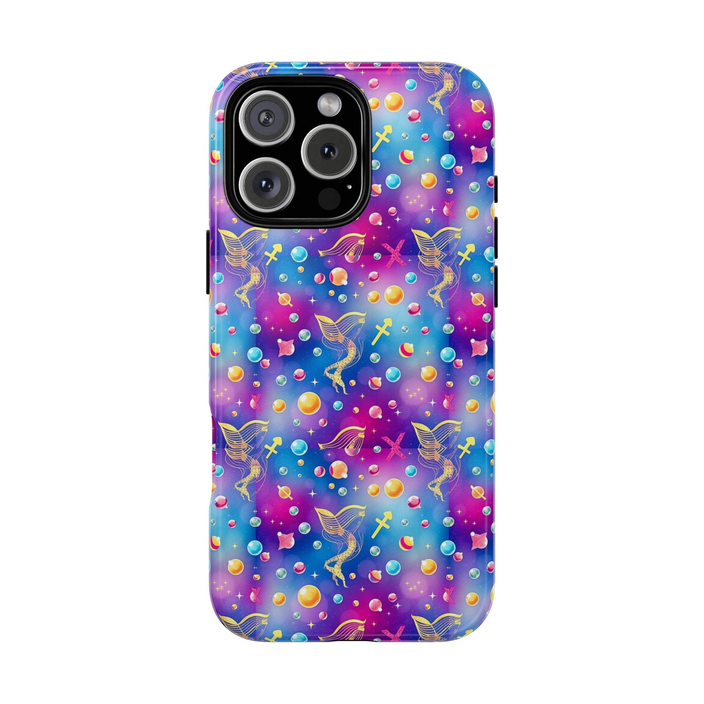 Tough Cases, Sagittarius, Zodiac v3, Bubble Pattern