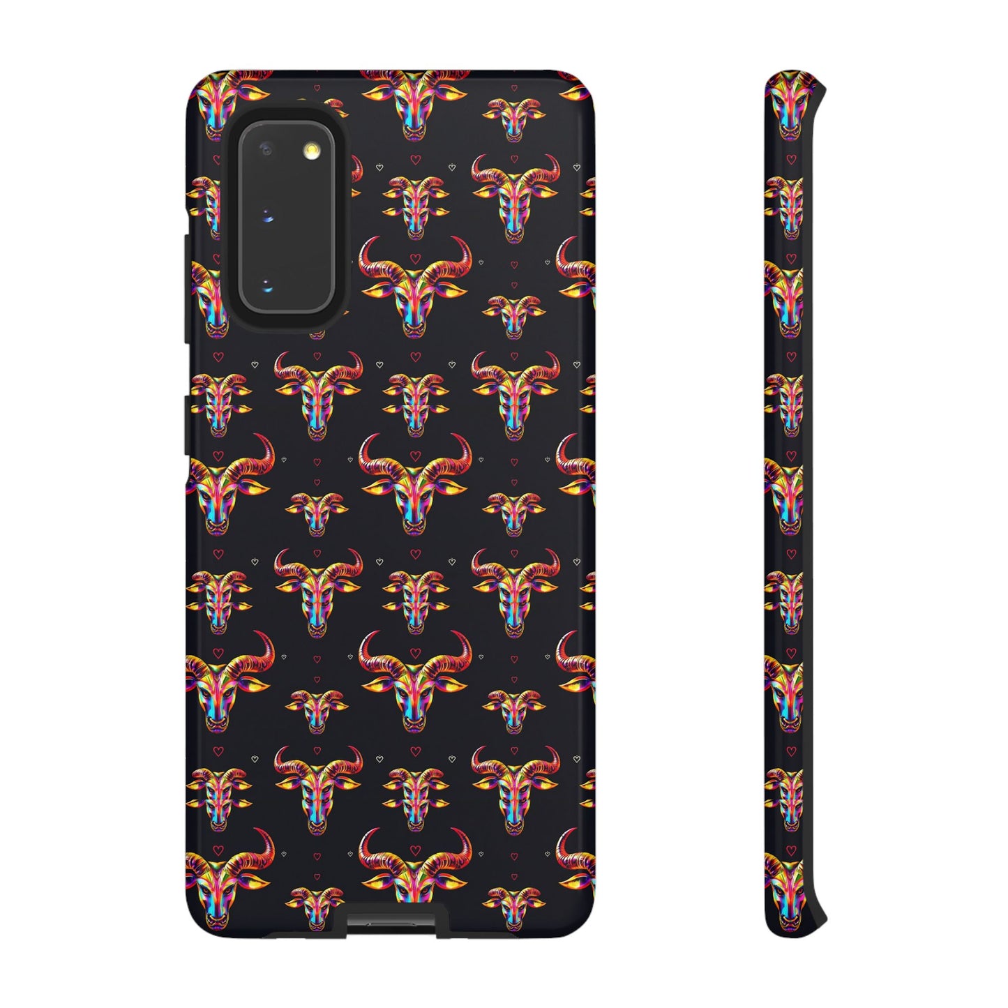 Tough Cases, Taurus, Zodiac, Metal Pattern