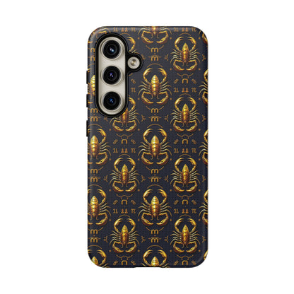 Tough Cases, Scorpio, Zodiac, Metal Pattern