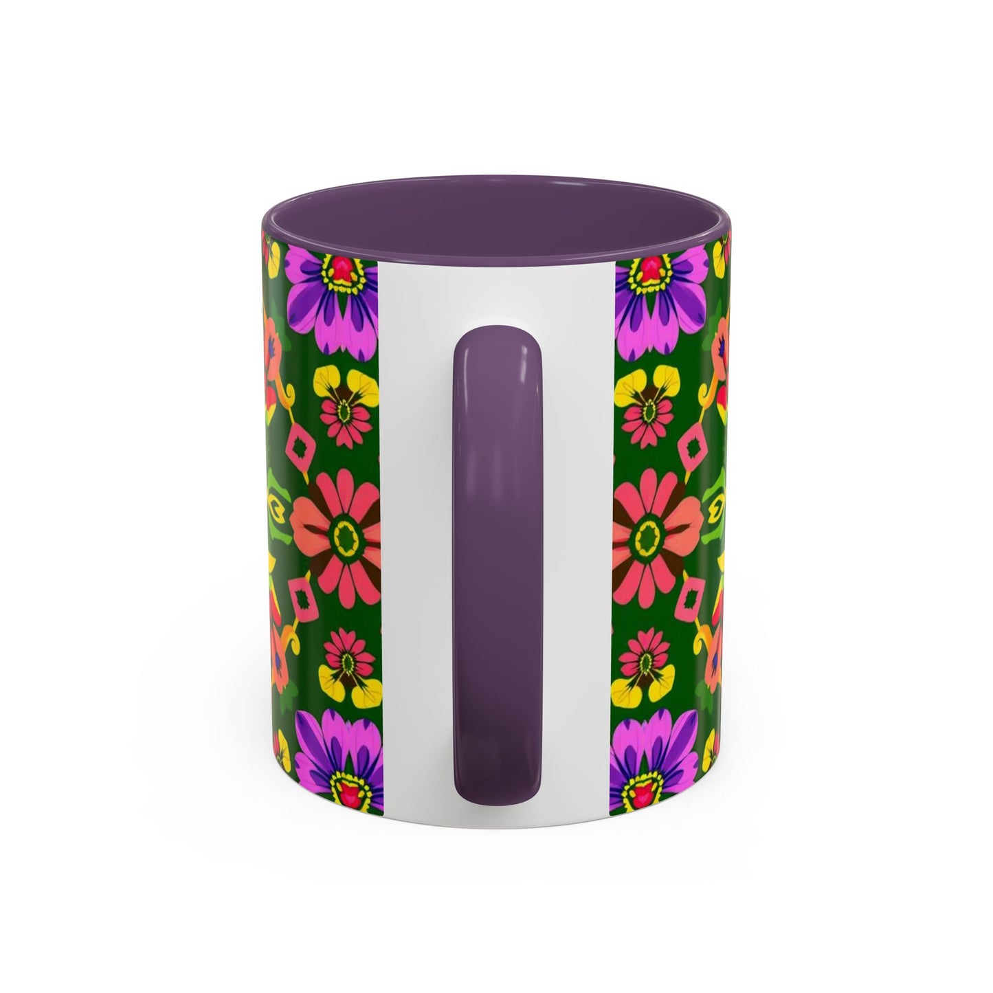 Accent Coffee Mug, Libra, Zodiac, Flower Pattern, (11, 15oz)