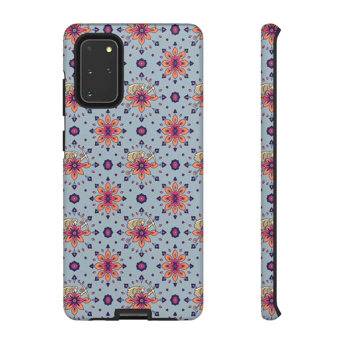 Tough Cases, Sagittarius, Zodiac v3, Flower Pattern