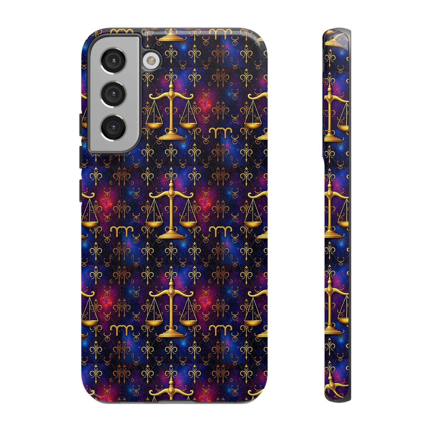 Tough Cases, Libra, Zodiac v2, Metal Pattern