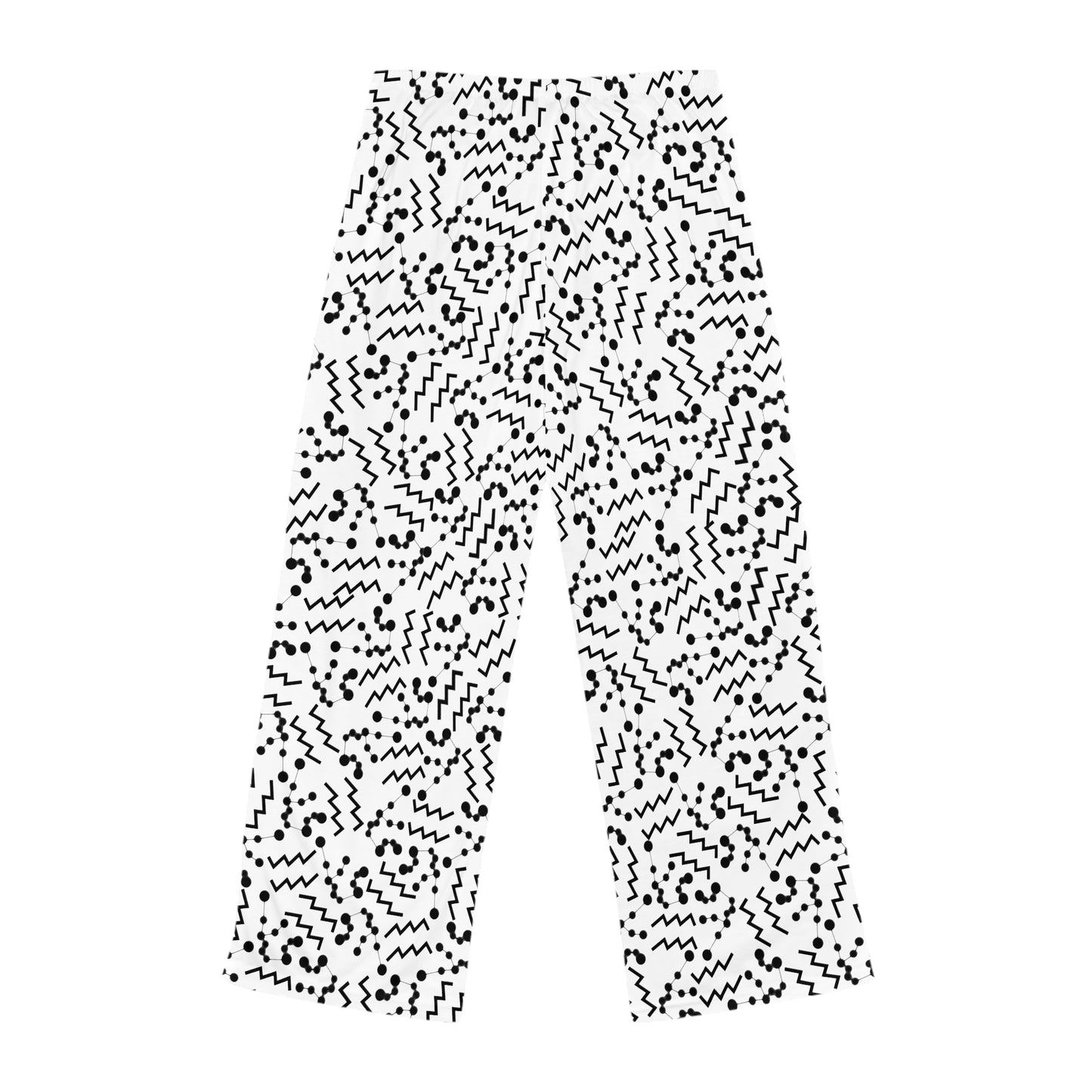 Women's Zodiac Pajama Pants (AOP) Aquarius Zodiac Sign