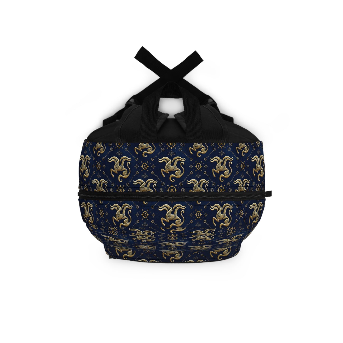 Backpack, Aquarius, Zodiac, Metal Pattern