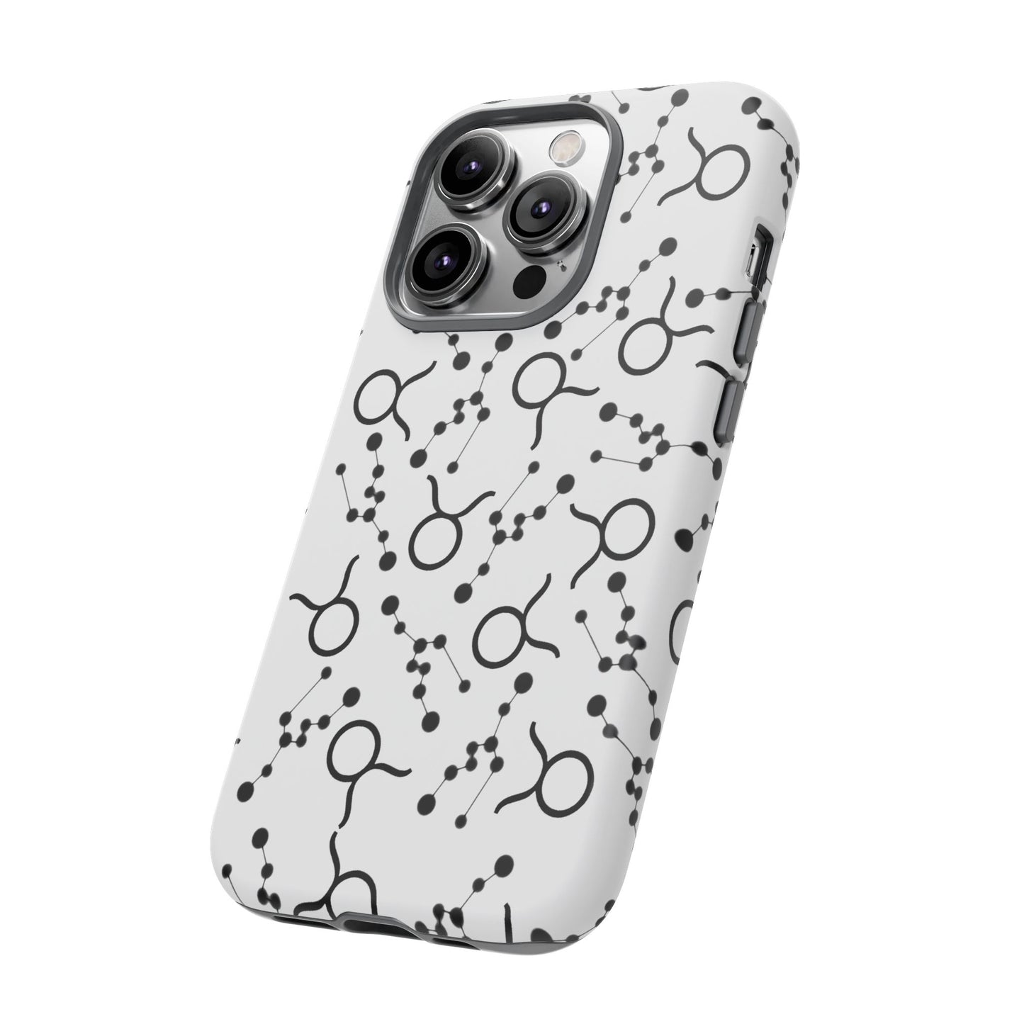 Tough Cases with the Taurus Zodiac sign for iPhone, Samsung Galaxy, and Google Pixel devices