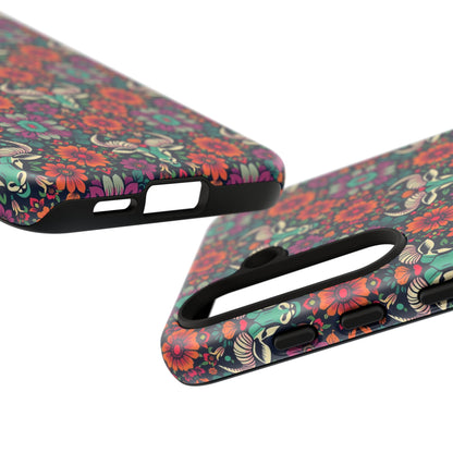 Tough Cases, Taurus, Zodiac v4, Flower Pattern
