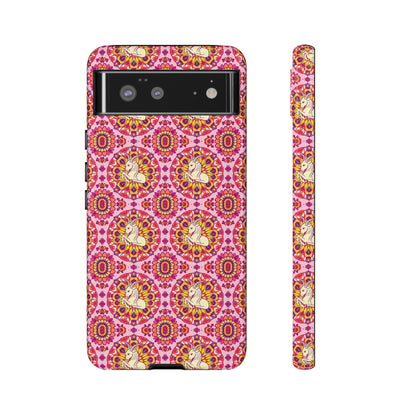 Tough Cases, Capricorn, Zodiac v4, Flower Pattern