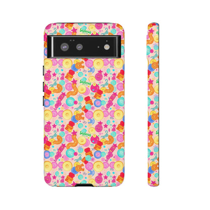 Tough Cases, Sagittarius, Zodiac v2, Bubble Pattern