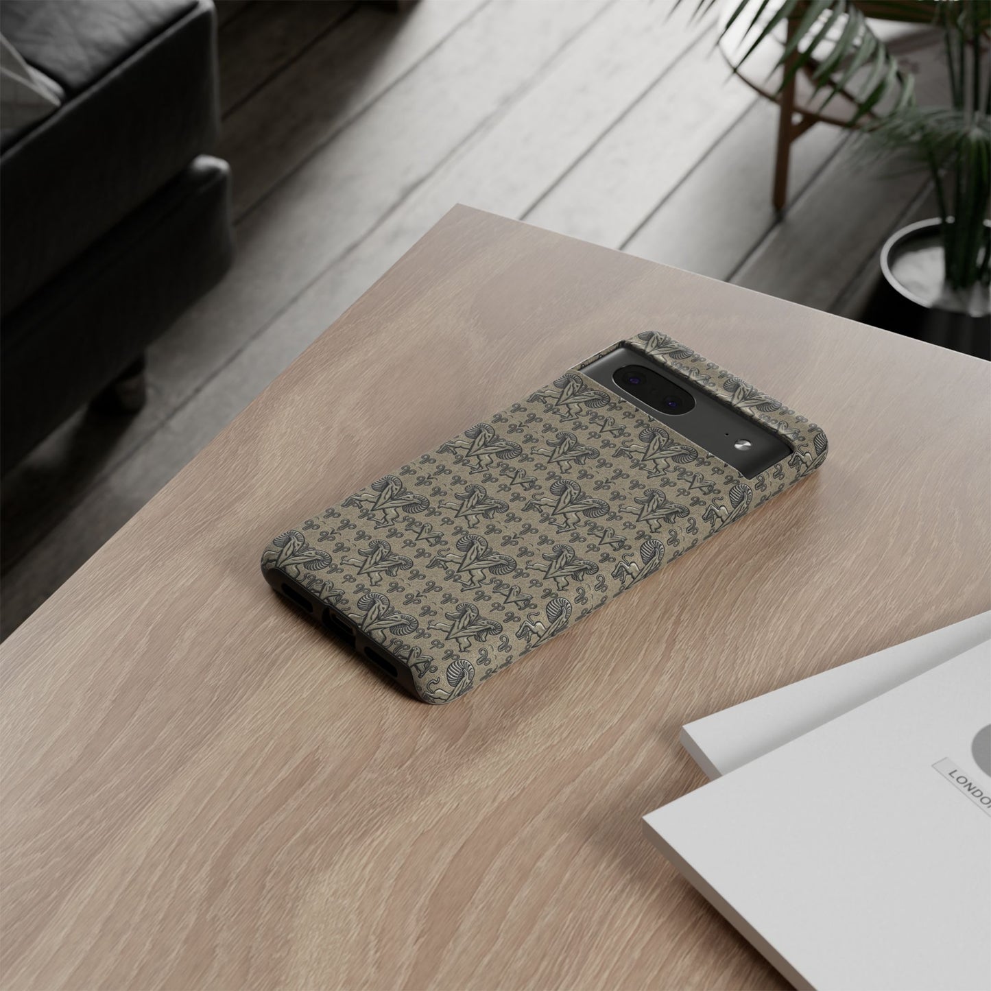 Tough Cases, Aries, Zodiac, Metal Pattern