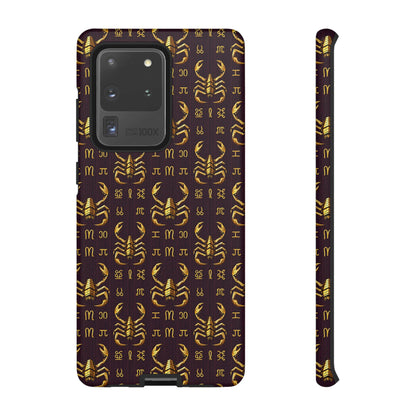 Tough Cases, Scorpio, Zodiac v2, Metal Pattern