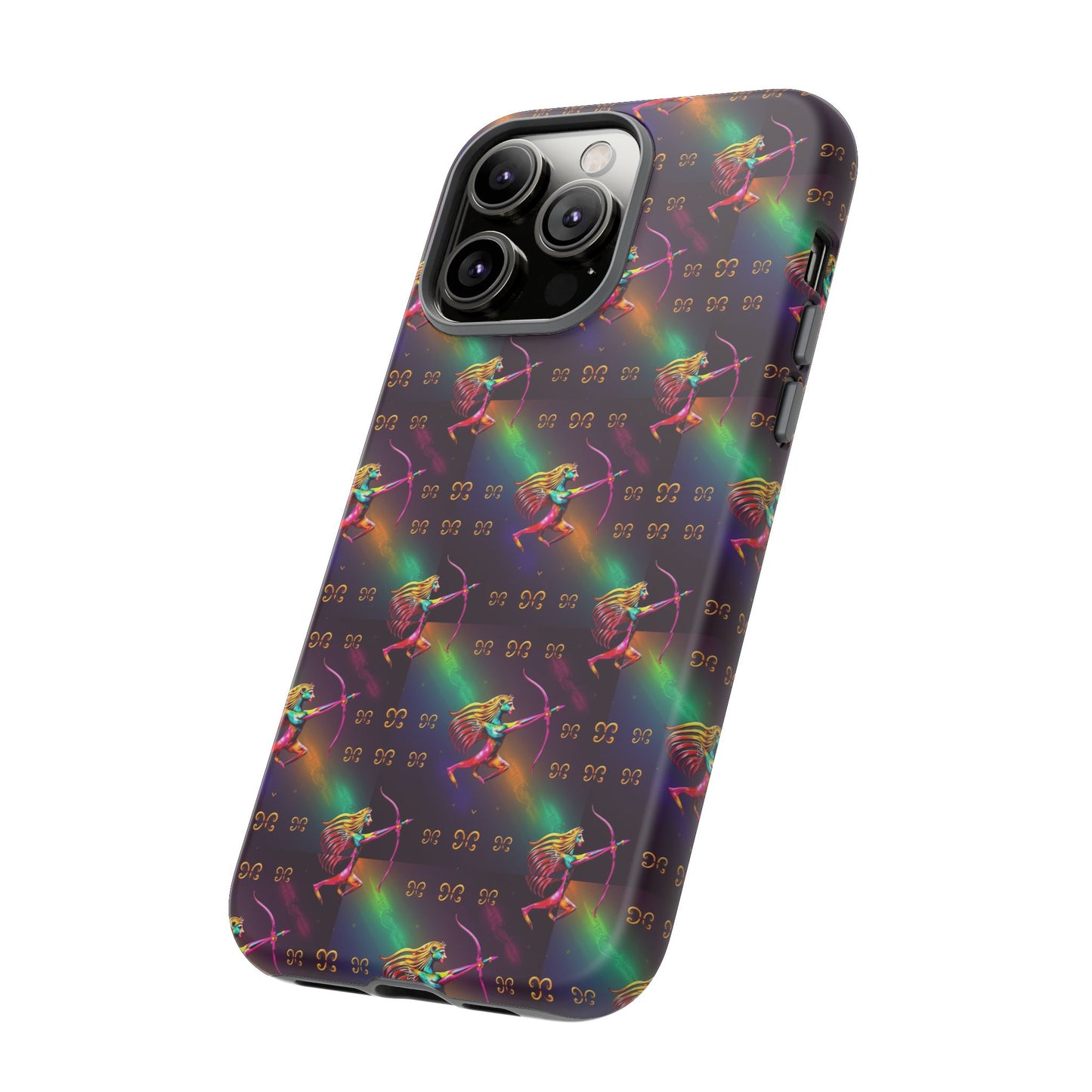 Tough Cases, Sagittarius, Zodiac v1, Metal Pattern