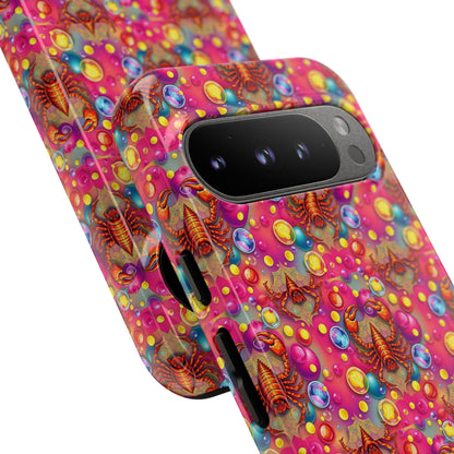 Tough Cases, Scorpio, Zodiac, Bubble Pattern