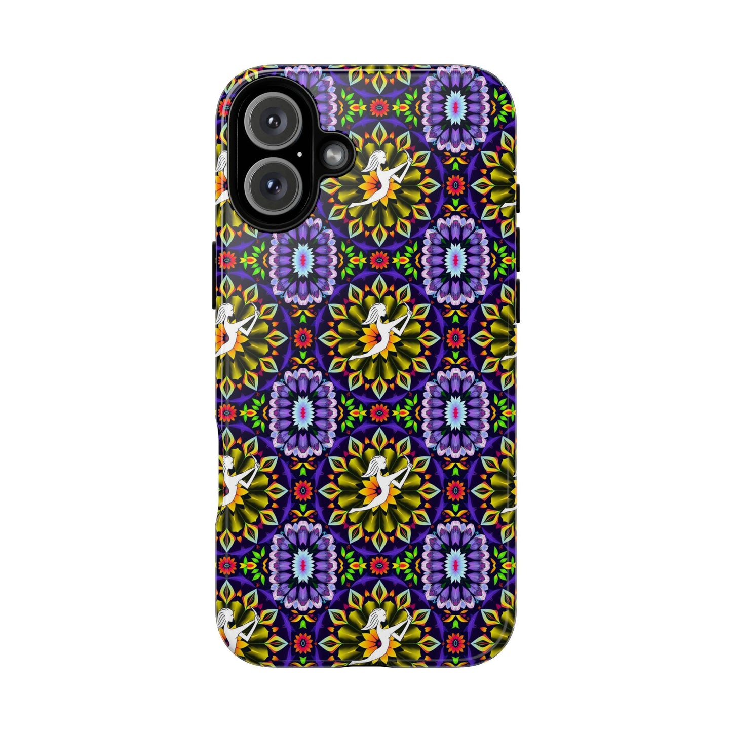 Tough Cases, Sagittarius, Zodiac v1, Flower Pattern