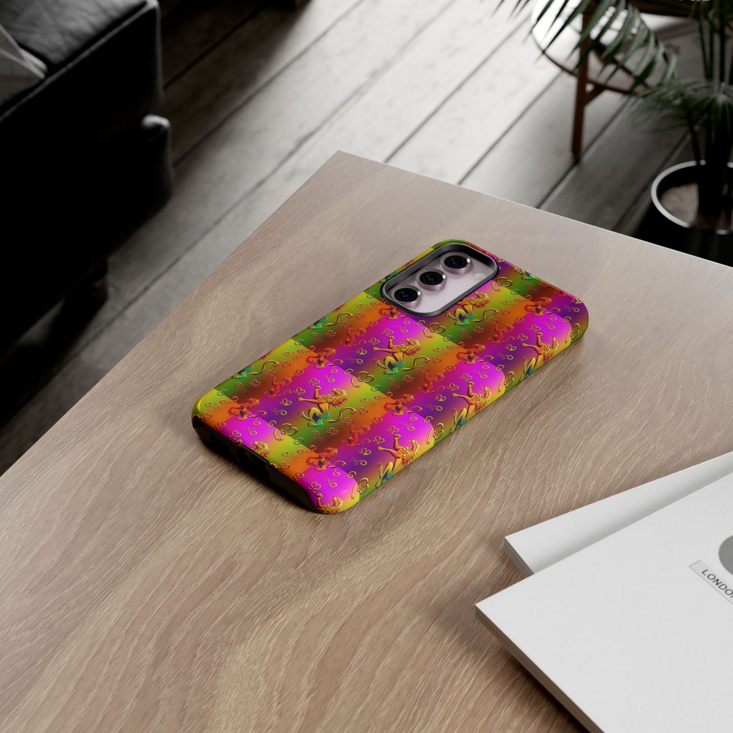 Tough Cases, Leo, Zodiac v1, Metal Pattern