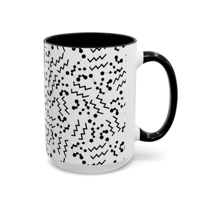 Accent Coffee Mug with the Aquarius sign (11, 15oz)