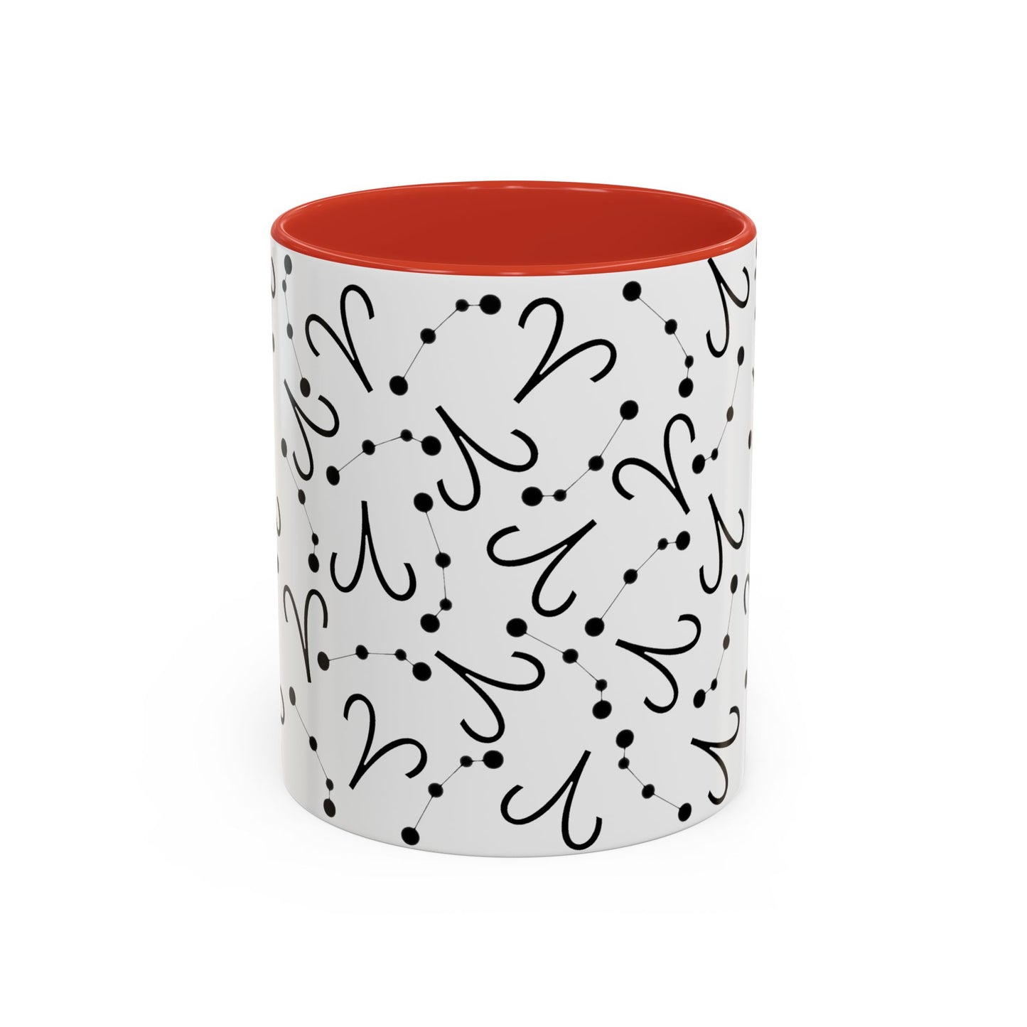 Accent Coffee Mug with the Aries sign (11, 15oz)