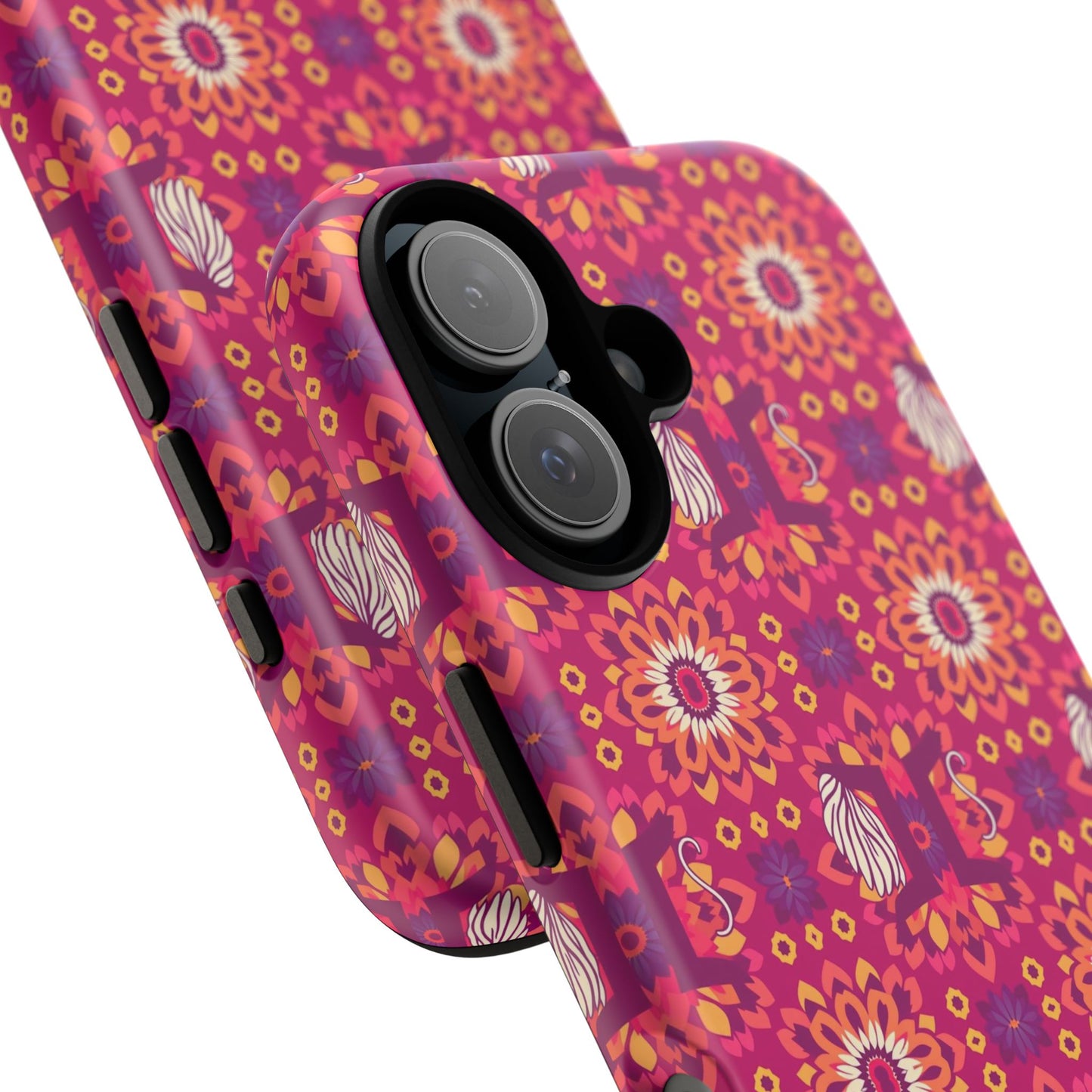 Tough Cases, Gemini, Zodiac v1, Flower Pattern