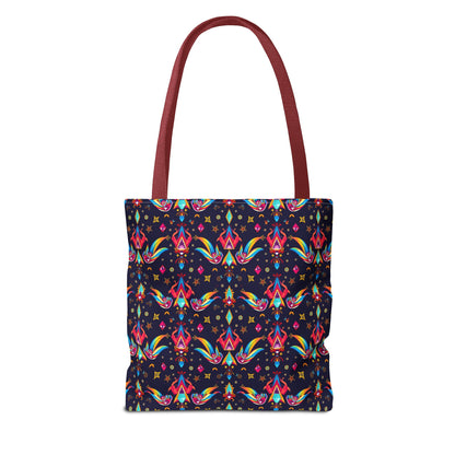 Tote Bag (AOP), Virgo, Zodiac v1, Jewel Pattern