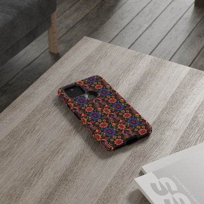 Tough Cases, Scorpio, Zodiac, Flower Pattern