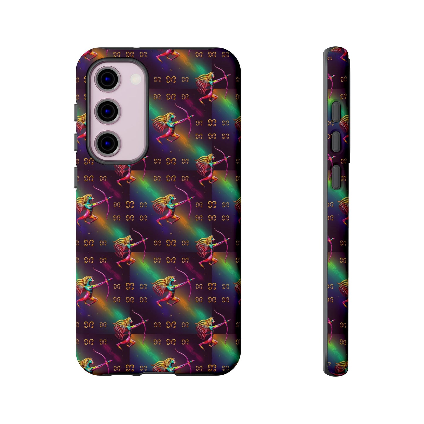 Tough Cases, Sagittarius, Zodiac v1, Metal Pattern