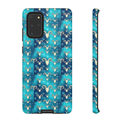 Tough Cases, Aries, Zodiac v1, Bubble Pattern