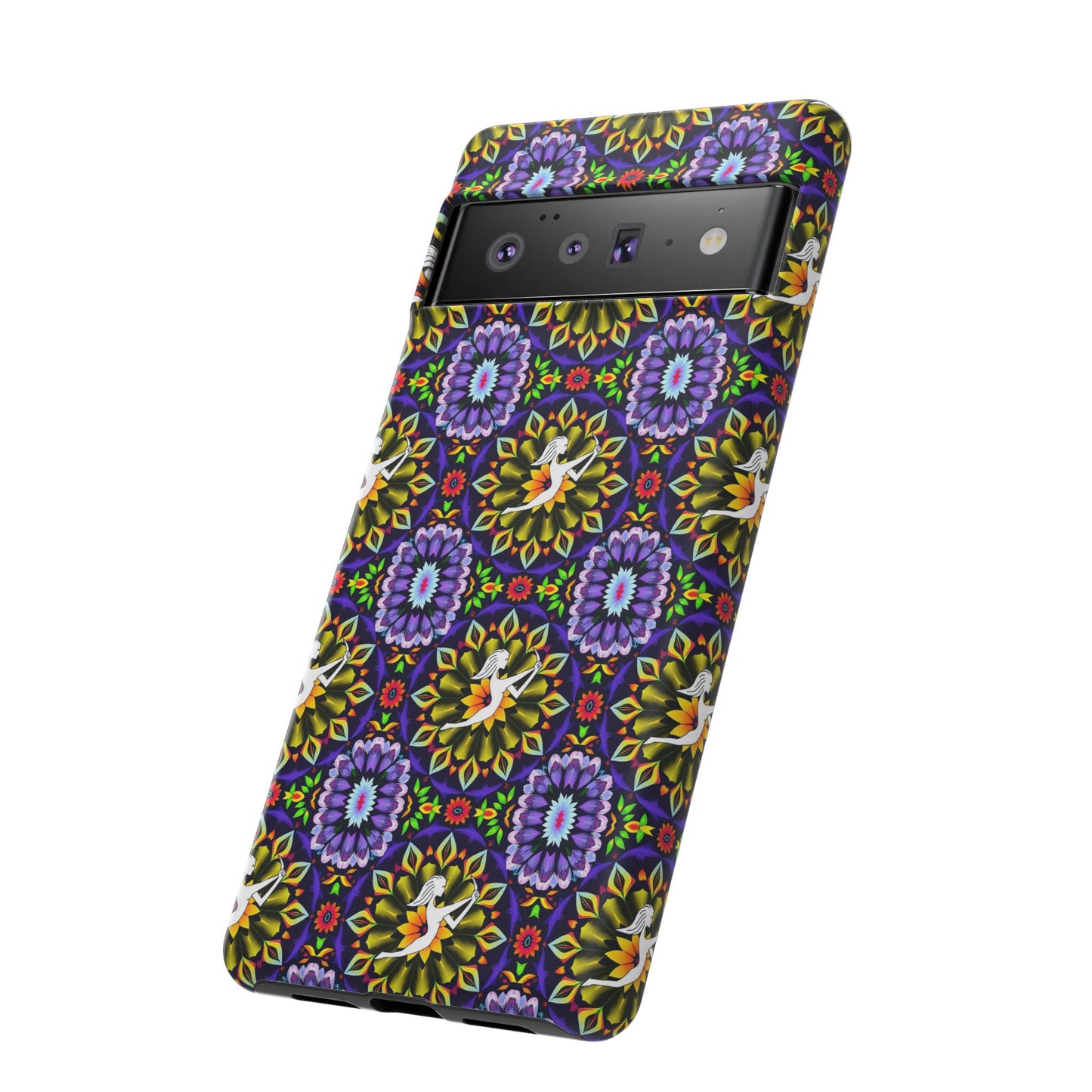 Tough Cases, Sagittarius, Zodiac v1, Flower Pattern
