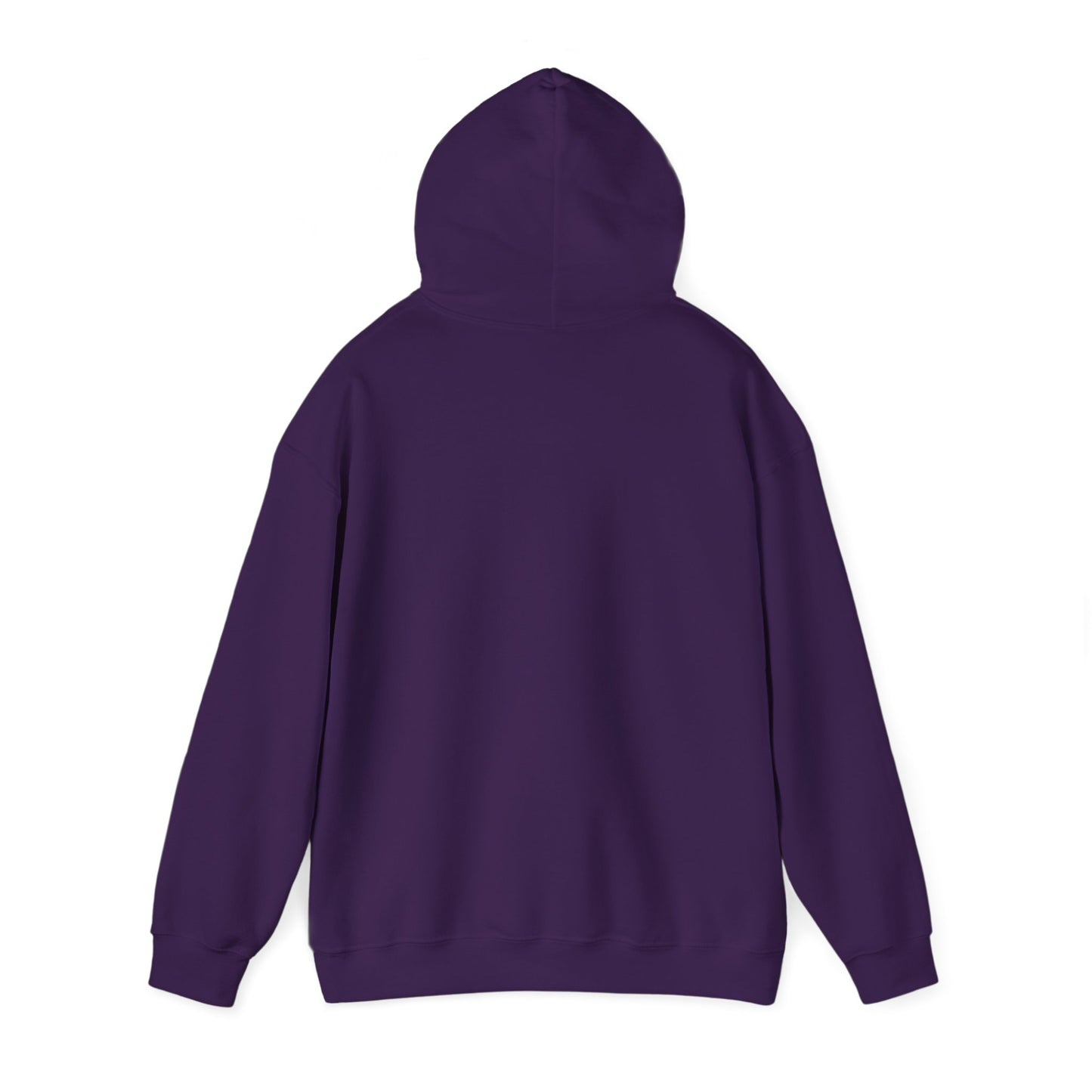 Unisex Heavy Blend™ Hooded Sweatshirt with glass Aquarius zodiac design