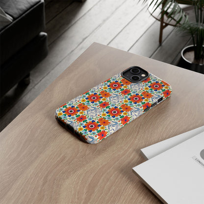 Tough Cases, Virgo, Zodiac v4, Flower Pattern