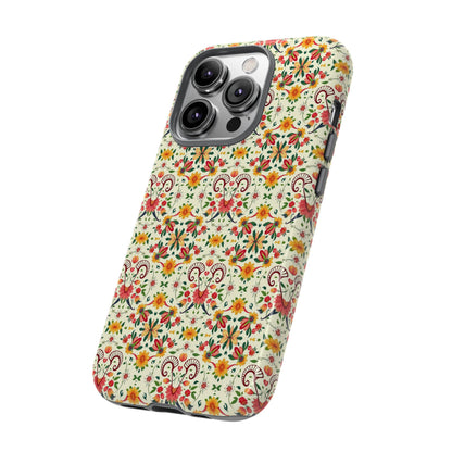 Tough Cases, Aries, Zodiac, Flower Pattern