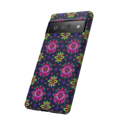 Tough Cases, Scorpio, Zodiac v4, Flower Pattern