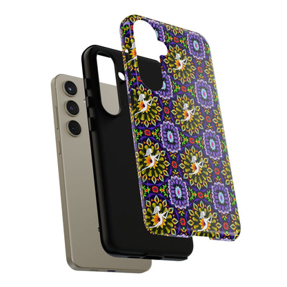 Tough Cases, Sagittarius, Zodiac v1, Flower Pattern